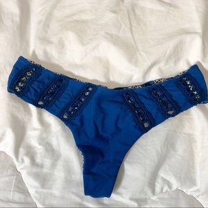 ACACIA - Blue Cloudbreak Bikini Bottom - XSMALL